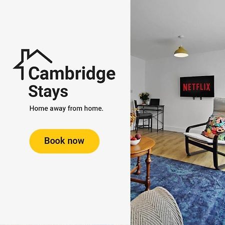 Cambridge Stays Riverside 2Br Flat-Walk To Centre-Parking-Balcony Exterior photo
